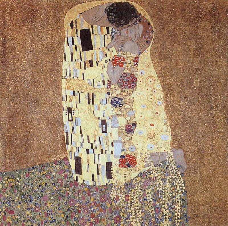 Gustav Klimt The Kiss oil painting picture